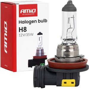 Żarówka halogenowa h8 12v 35w pgj19-1 amio-04516