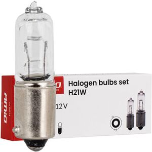 Żarówki halogenowe h21w 12v 21w bay9s 10szt. amio-04514