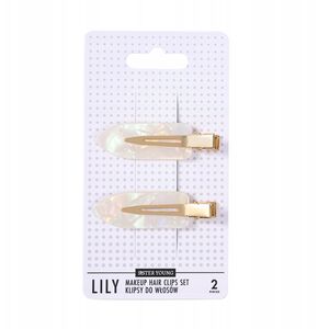 SISTER YOUNG_Lily Makeup Hair Clips Set klipsy do włosów Mermaid 2szt