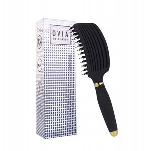 SISTER YOUNG_Ovia Hair Brush szczotka do włosów z włosiem dzika Black