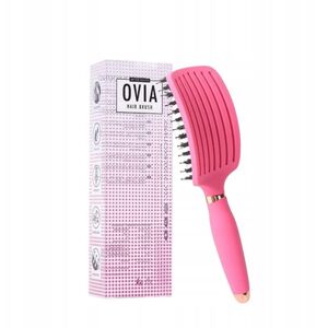 SISTER YOUNG_Ovia Hair Brush szczotka do włosów z włosiem dzika Fuchsia
