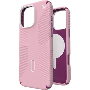 Speck Speck Presidio2 Grip ClickLock & MagSafe - Etui iPhone 16 Pro Max (Wednesday Pink / Boysenberry Purple / White)
