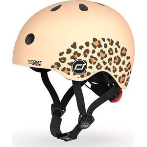 Scoot and Ride Kask dla dzieci 1-5 lat rozm. XXS-S, kolor: Leopard