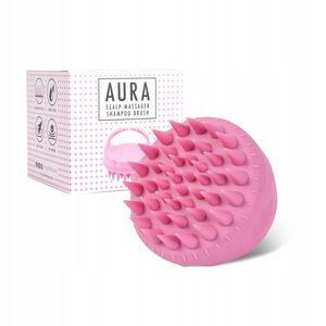 SISTER YOUNG_Aura Scalp Massager Shampoo Brush szczotka do masażu i mycia głowy Pink
