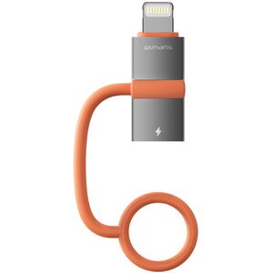 Adapter 4smarts USB-C do Lightning PD 27W szary 2szt
