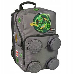 LEGO Ninjago Petersen School Backpack 20209-2501 szary One size
