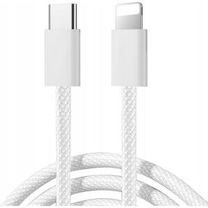 Kabel Joyroom S-A45 Ben Series 30W USB-C / Lightning w oplocie 1m biały