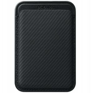 Portfel magnetyczny PITAKA Woven Wallet MagSafe do telefonu czarno szary