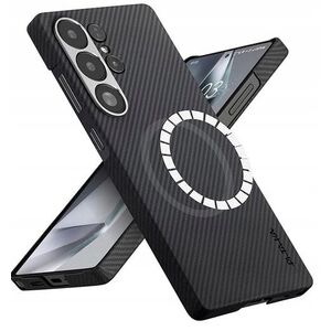 Etui PITAKA Ultra-Slim MagSafe do Samsung Galaxy S25 Ultra czarno szary