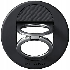 Uchwyt magnetyczny PITAKA MagEZ Grip 3 MagSafe do telefonu czarno szary