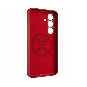 Fixed MagLeather Samsung Galaxy S25 red