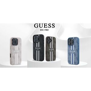 Guess Guess GUHMP16SP4RPSP iPhone 16 6.1" różowy/pink hardcase 4G Printed Stripes MagSafe