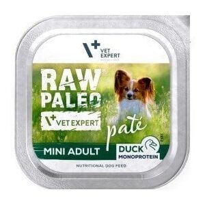VetExpert Raw Paleo DUCK Pate Mini Adult 150g