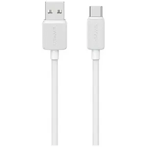 Kabel USAMS KY Series US-SJ698 3A USB-C do USB-A 3m biały
