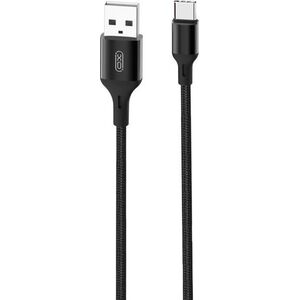 Kabel USB XO XO kabel NB143 USB - USB-C 2,0 m 2,4A czarny