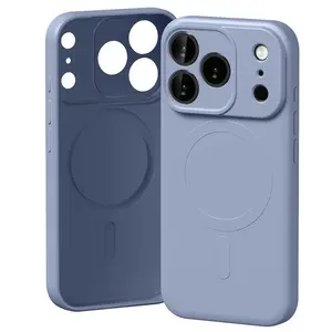 Etui Mercury Semi-Silicone MagSafe do iPhone 17 Pro liliowy fiolet