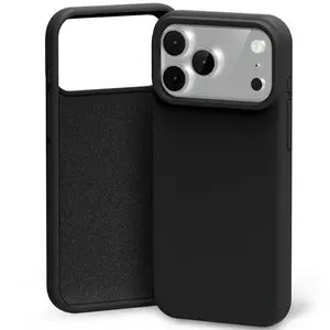 Etui Mercury Silicone do iPhone 17 Pro czarny