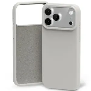 Etui Mercury Silicone do iPhone 17 Pro Max kamienny