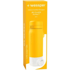 Butelka filtrująca Wessper B2 GLASS Actitex™ 700ml Yellow (WES270-700-YL_K)