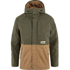 Kurtka ocieplana Fjallraven Vardag Lite Padded Jacket - green/brown