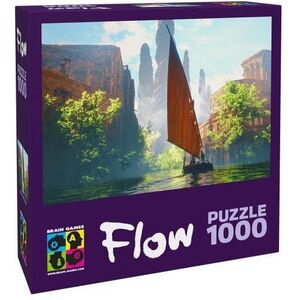 Puzzle 1000 elementów Flow Łód