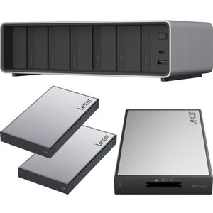 Lexar Professional Workflow Pro with CFexpress Type A reader and 2x2TB SSD