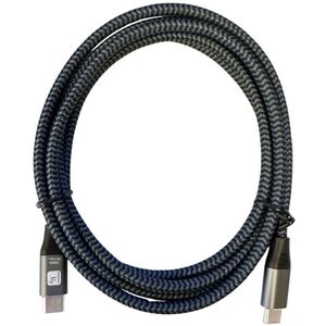 Kabel USB 3.2 USB-C na USB-C 2m M/M 5A, 20V, 100W, 4K, 20Gb/s