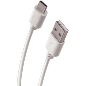 Kabel USB Forever USB-A - USB-C 1 m Biały (T_0015238)