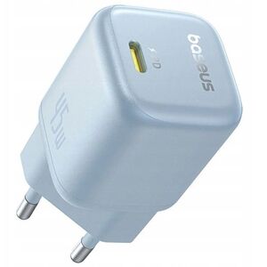 Baseus PicoGo GaN Ladegerät 45W EU Blau