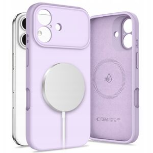 Etui Tech-Protect Silicone MagSafe do Apple iPhone 17 Mauve
