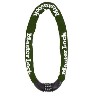Master Lock 8028 Eurd Łańcuch Rowerowy Z Zamkiem Szyfrowym 150cm Zielony