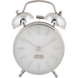 Budzik retro PEARL GLOW, Ø 8 cm