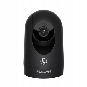 Obrotowa Kamera Foscam WiFi R8M 8MP Radar mikrofalowy Czarna