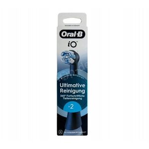 Oral-B Sonic toothbrush head 8700216373807 / iO Ultimative Reinigung Double pack Black