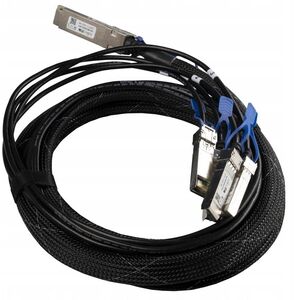 MikroTik XQ+BC0003-XS+ QSFP28 to 4x SFP28 break-out cable 1x QSFP28 to 4x SFP28, 3m