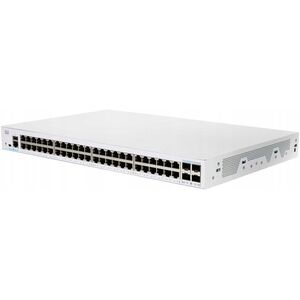 Cisco CBS350-48T-4G Zarządzany L2/L3 Gigabit Ethernet (10/100/1000) Srebrny