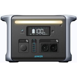 Anker PowerHouse 757 - Tragbares kraftwerk - 1.500.W - AC 220-240 / DC 11-30 V - Lithiumeisenphosphat - 1229 Wh - Ausgangsanschlusse: 13