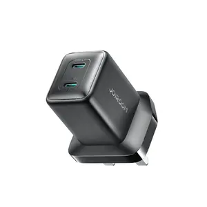 Ładowarka sieciowa Joyroom JR-TCG17 45W 2 x- USB-C (wtyczka UK) - czarna