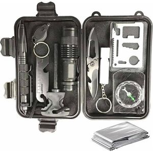 Aptel Zestaw SURVIVALOWY Niezbędnik Przeżycia w Pudełku SOS Set 10w1 AG772A