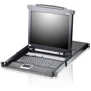 ATEN CL5708N przełącznik KVM Możliwości montowania w stelażu Czarny
