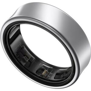 Samsung Galaxy Ring smart ring, Titanium Silver, size 11