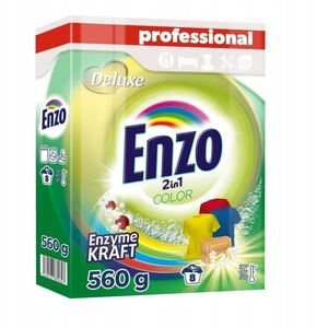 DELUXE ENZO Proszek d/prania 560g KOLOR