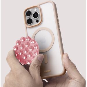 LAUT MAGADD Sticker Light Pink MagSafe comp. suction mount