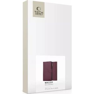 TECH-PROTECT WALLET IPHONE SE 4 2025 MULBERRY