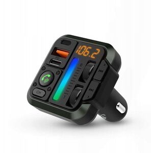 Πομπός FM αυτοκινήτου Nedis CATR2024BK Bluetooth 1" σταθερός Μαύρος