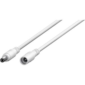 Kabel przedłużający DC, 1,5 m, biały - Długość kabla 1.5 m