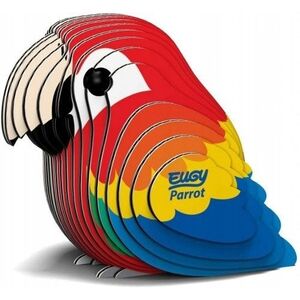 EUGY 3D Cardboard Model Kit - Parrot