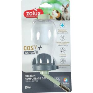 ZOLUX Poidełko dla gryzonia napełniane od góry COSY 250ml zielone
