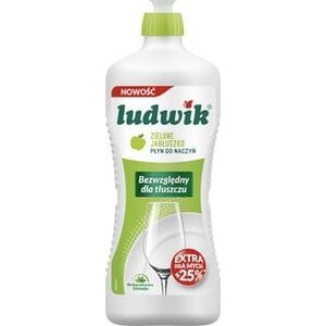 Ludwik Ludwik płyn do mycia naczyń 900g - zielone jabłuszko