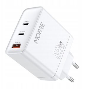 MORRE ŁADOWARKA USB/USB-C 65W BIAŁA